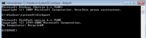 Read more about the article Diskpart formatowanie i partycjonowanie dysków